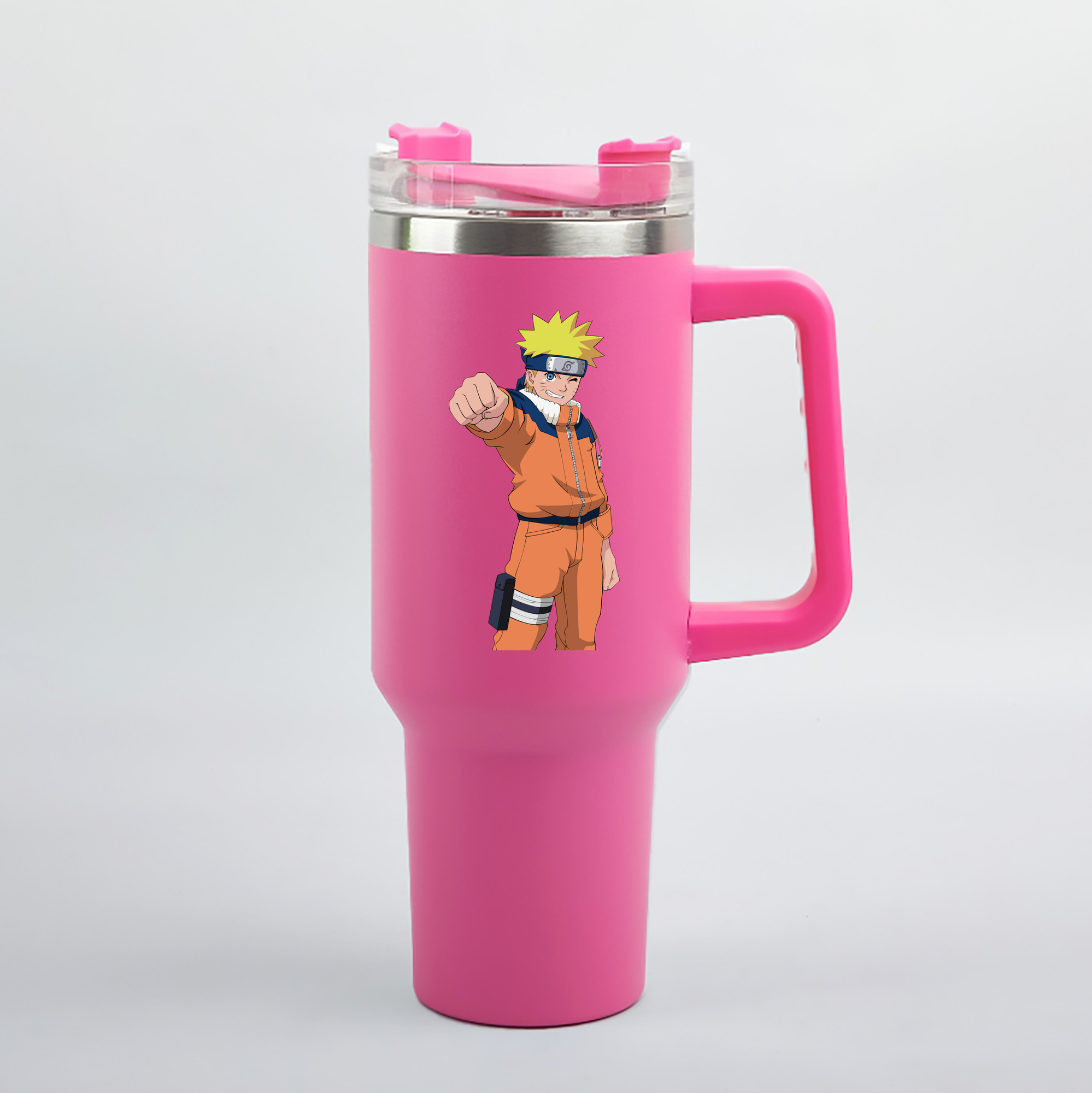 （画像用） NARUTO -ナルト- うずまき ナルト Uzumaki Naruto 1200mL車用タンブラー（カラープリント）